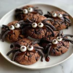 Chocolate Spider Cookies