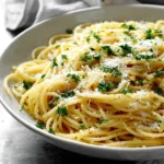 Easy Lemon Butter Garlic Pasta