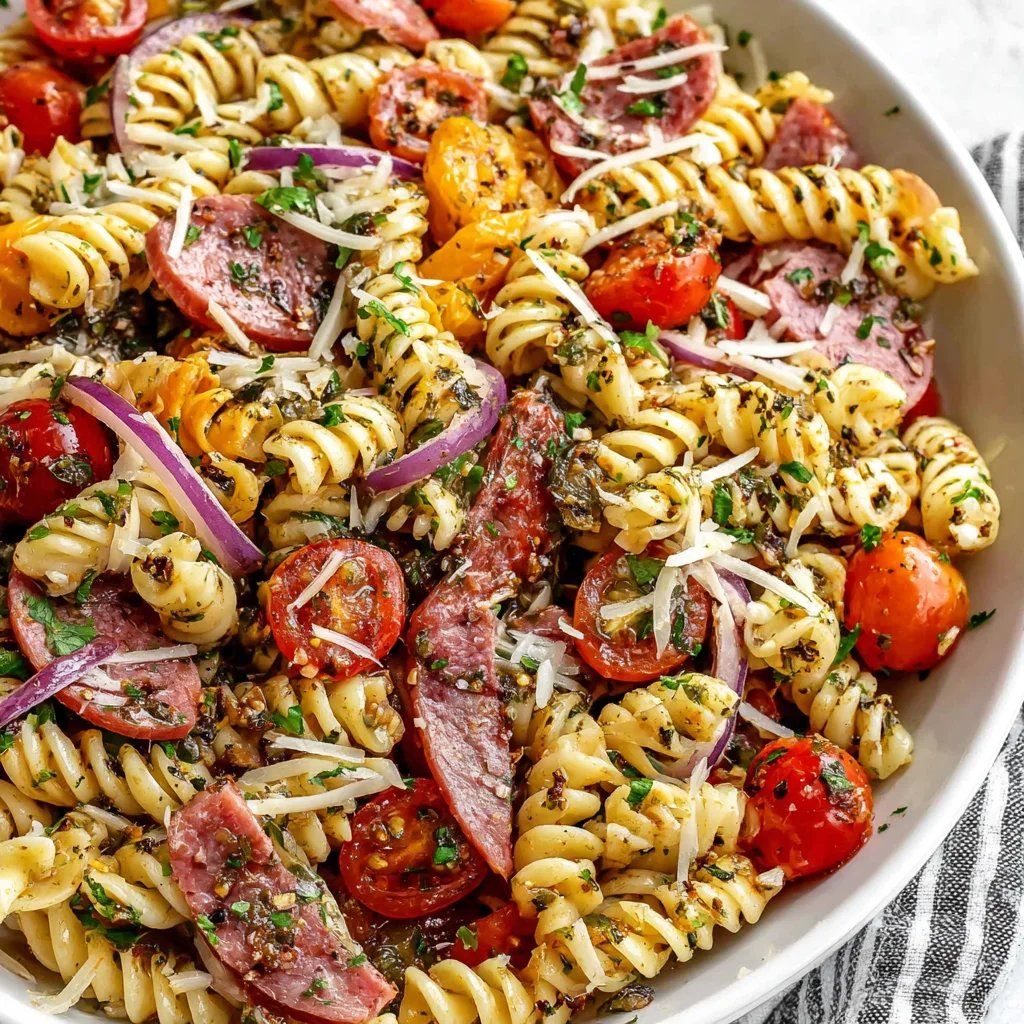 Italian Dressing Pasta Salad: A Simple & Delicious Recipe