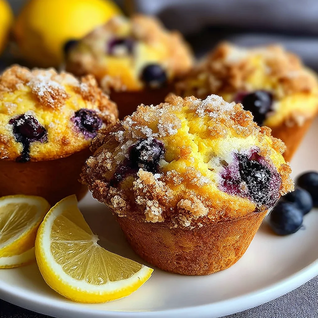 Lemon Blueberry Muffins Flavorful: A Recipe for Pure Delight