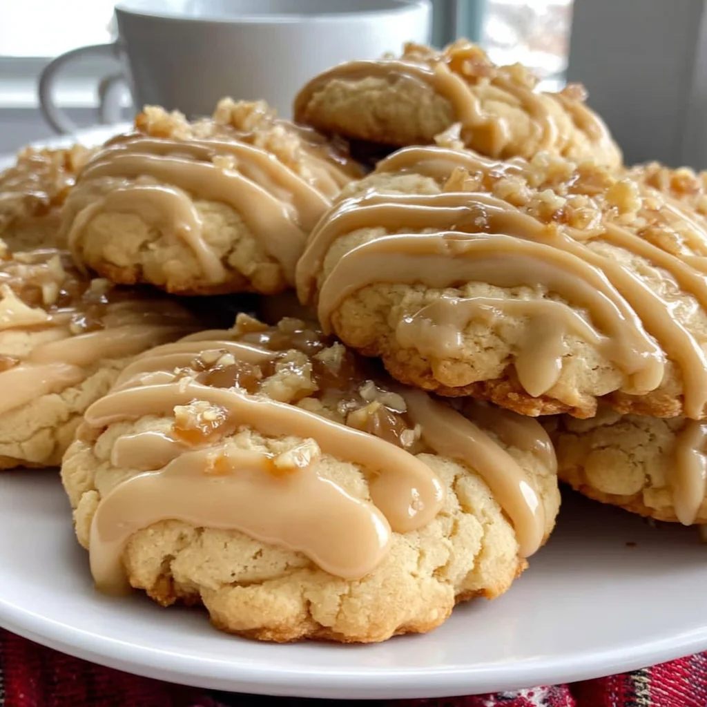 Maple Cookies with Maple Icing