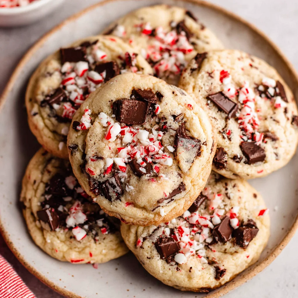 Peppermint Chocolate Chip Cookies: A Festive Holiday Treat