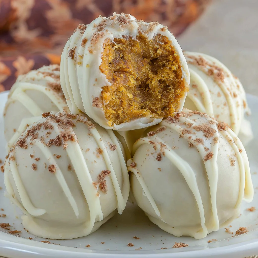 Pumpkin Cake Balls