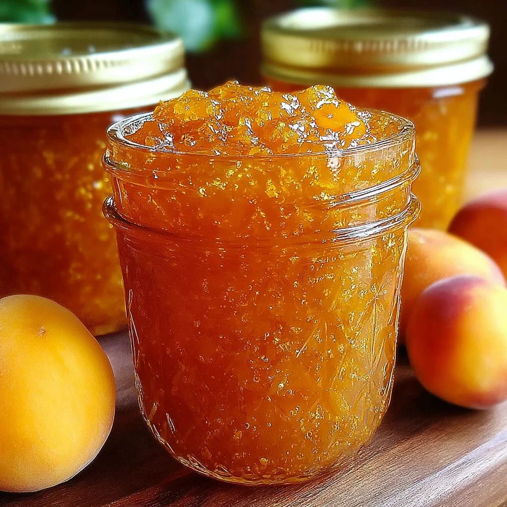 Quick Peach Jam Recipe