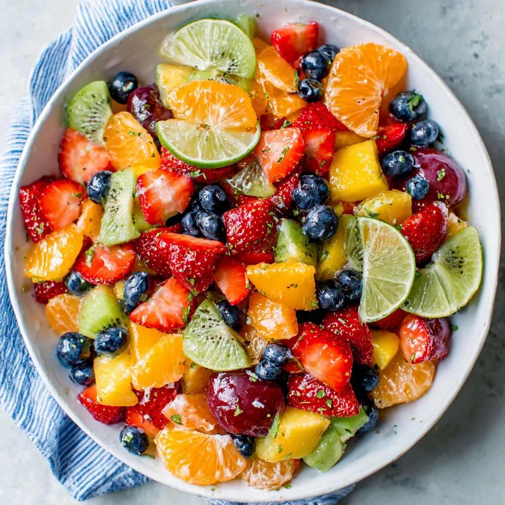 Rainbow Fruit Salad: A Vibrant & Refreshing Delight