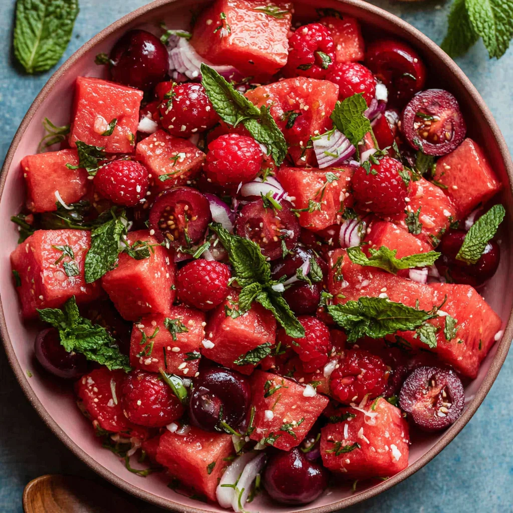 Watermelon Fruit Salad: A Refreshing Summer Treat