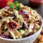 Apple Cranberry Coleslaw Recipe
