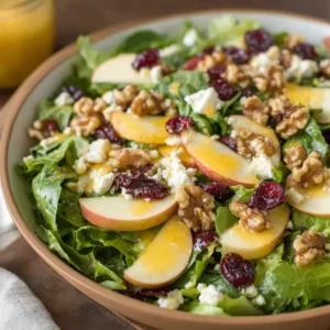Apple Cranberry Walnut Salad Recipe