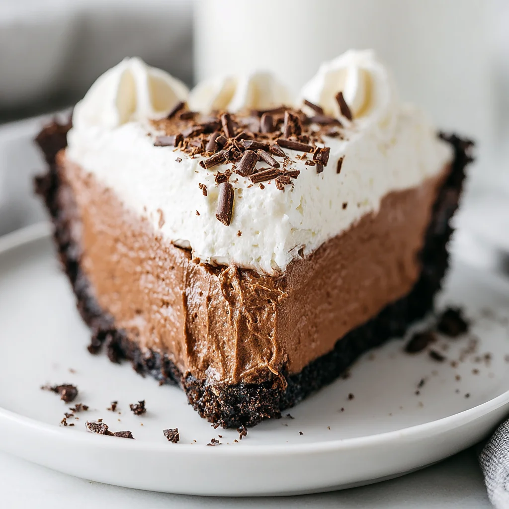The Ultimate No-Bake Classic Chocolate Silk Pie Recipe