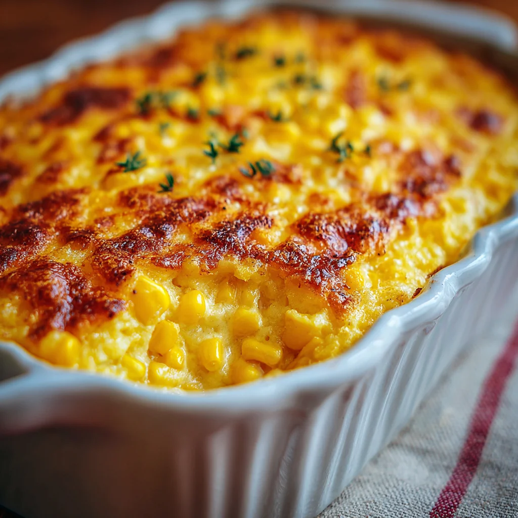 Corn Pudding Casserole: A Creamy, Dreamy Side Dish