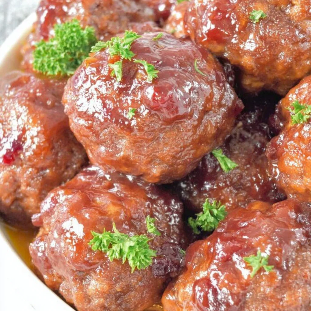 The Ultimate Cranberry BBQ Crockpot Meatballs: Easy, Tangy, & Perfect for Parties
