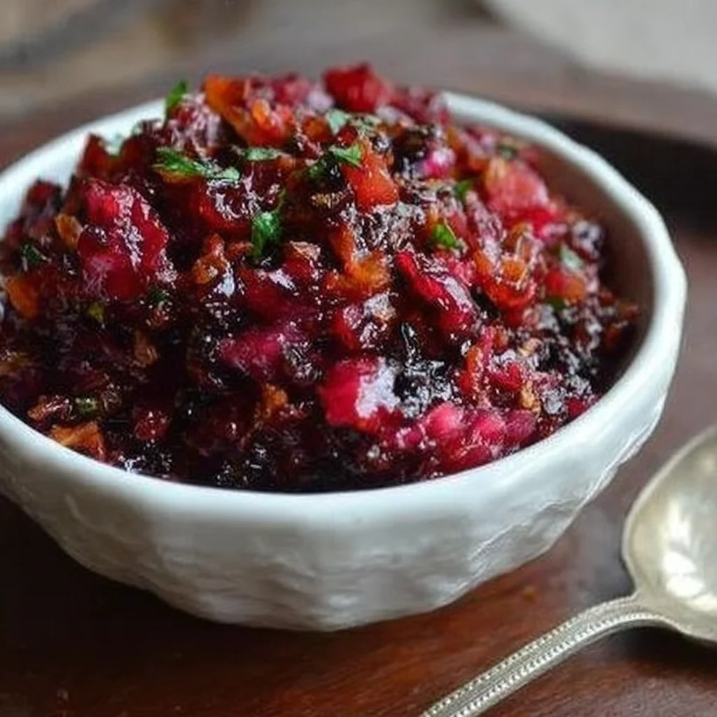 Cranberry Chutney: A Festive Flavor Explosion