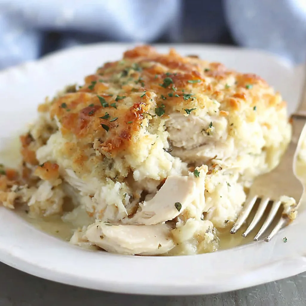 Creamy Chicken and Stuffing Casserole: A Comfort Food Classic