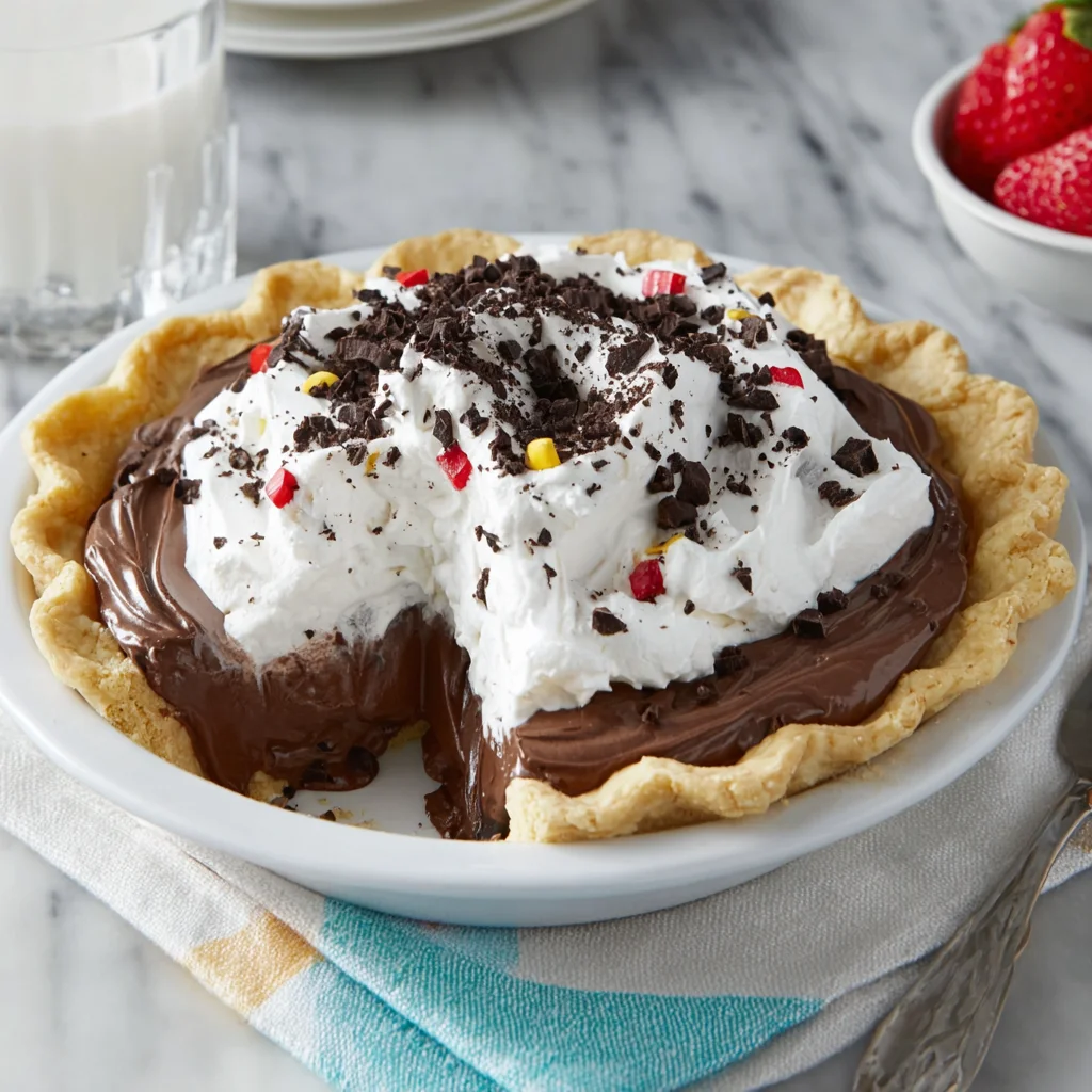 Easy Chocolate Pudding Pie: A Decadent Dessert Made Simple