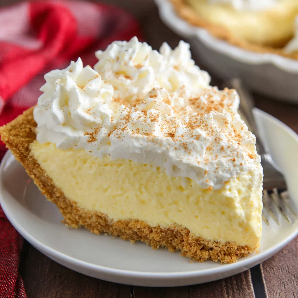 Eggnog Cream Pie: A Festive Holiday Dessert