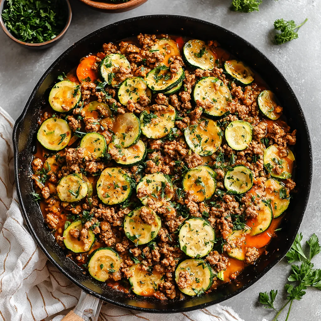 The Ultimate Ground Turkey and Zucchini Skillet: A Healthy, 30-Minute Weeknight Meal