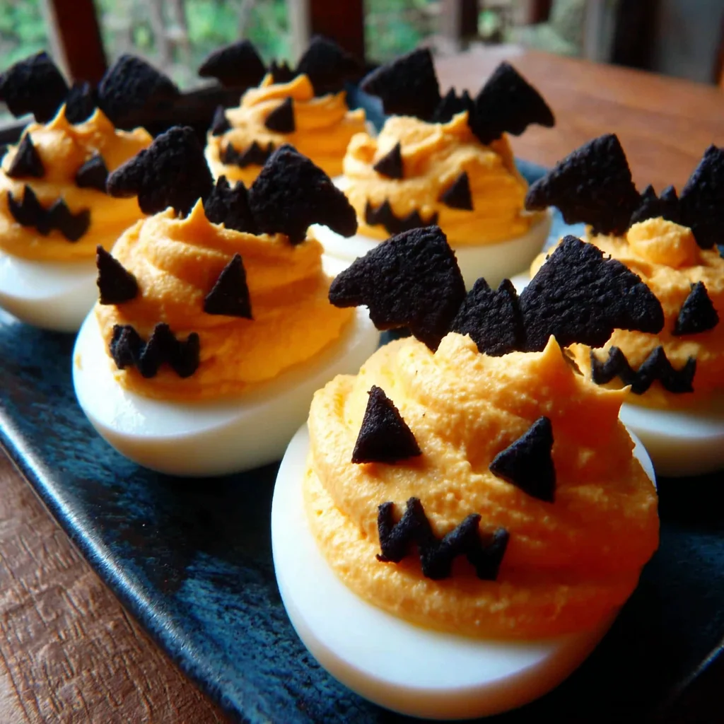 Halloween Deviled Eggs: A Spooky & Delicious Treat