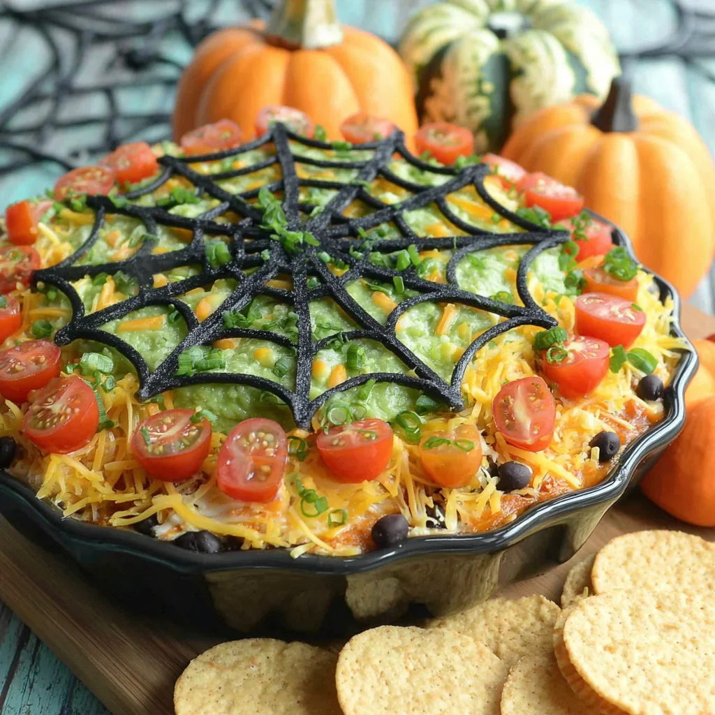 Halloween Taco Dip: A Spooktacularly Delicious Game-Day Treat