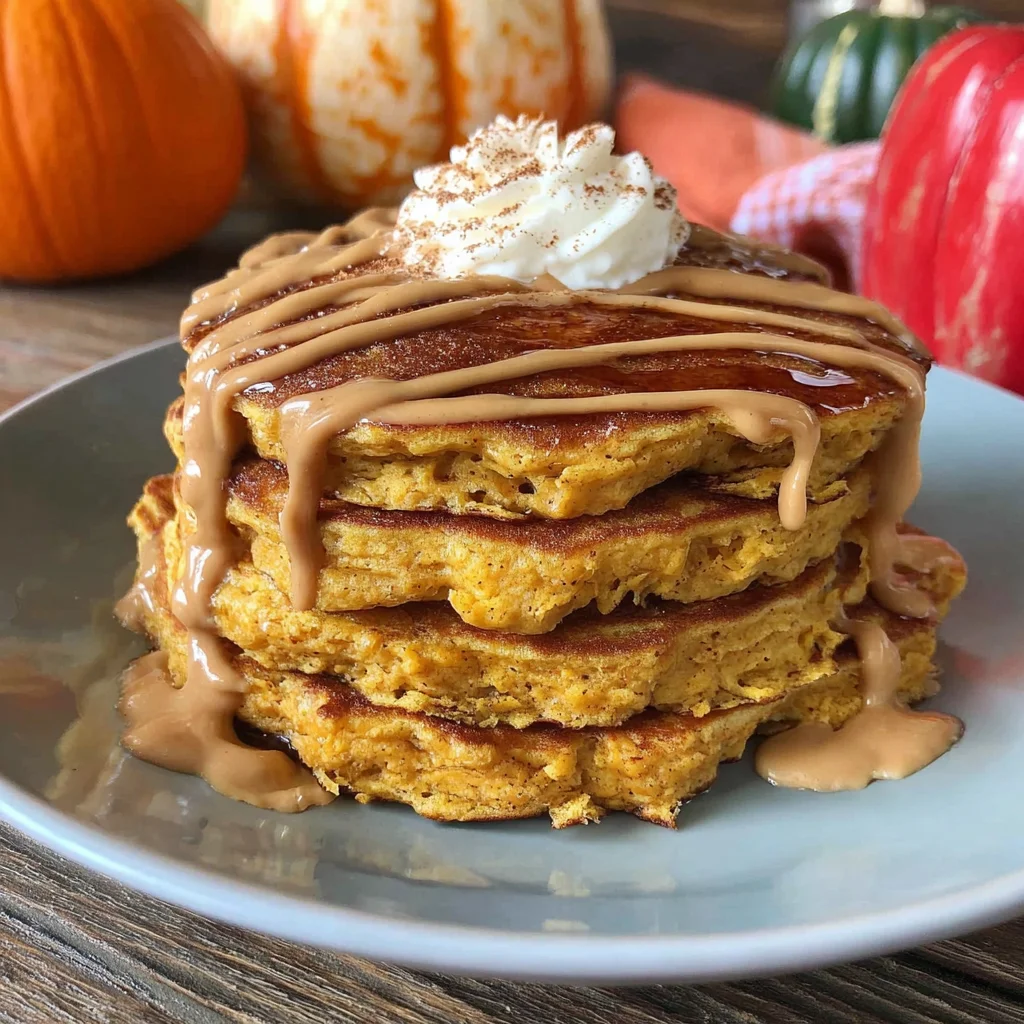Pumpkin Pancakes with Cinnamon Butter: A Fall Delight