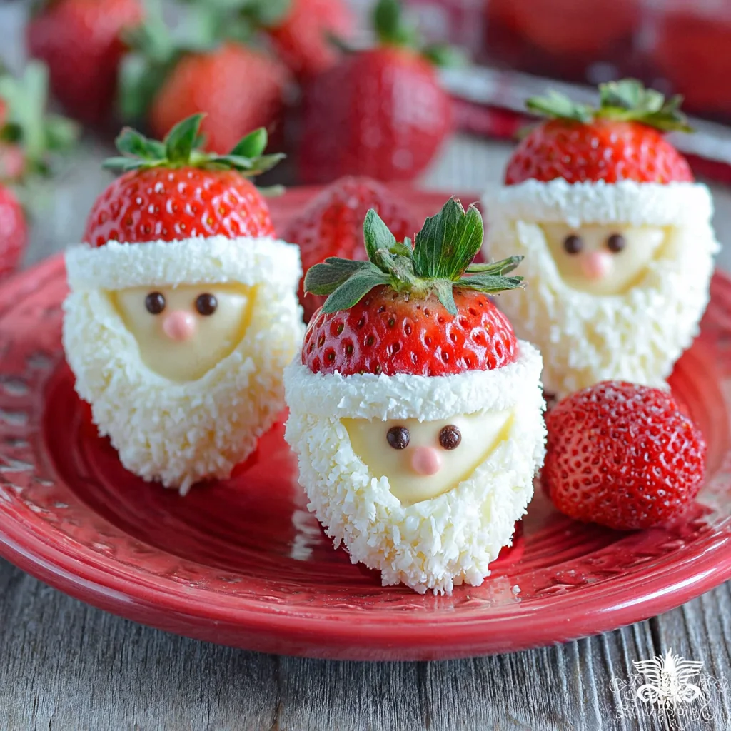 Strawberry Santas: An Adorable and Delicious Holiday Treat