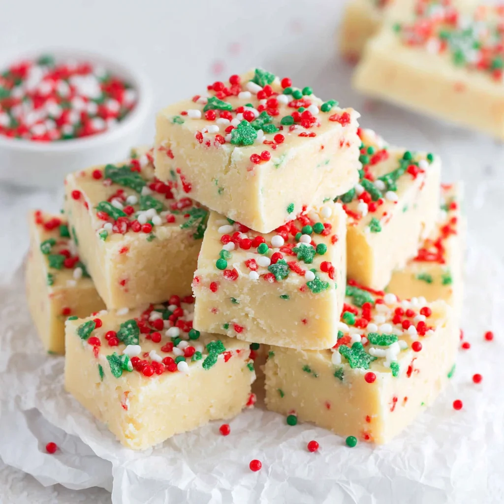 Sugar Cookie Fudge: A Delightful No-Bake Treat