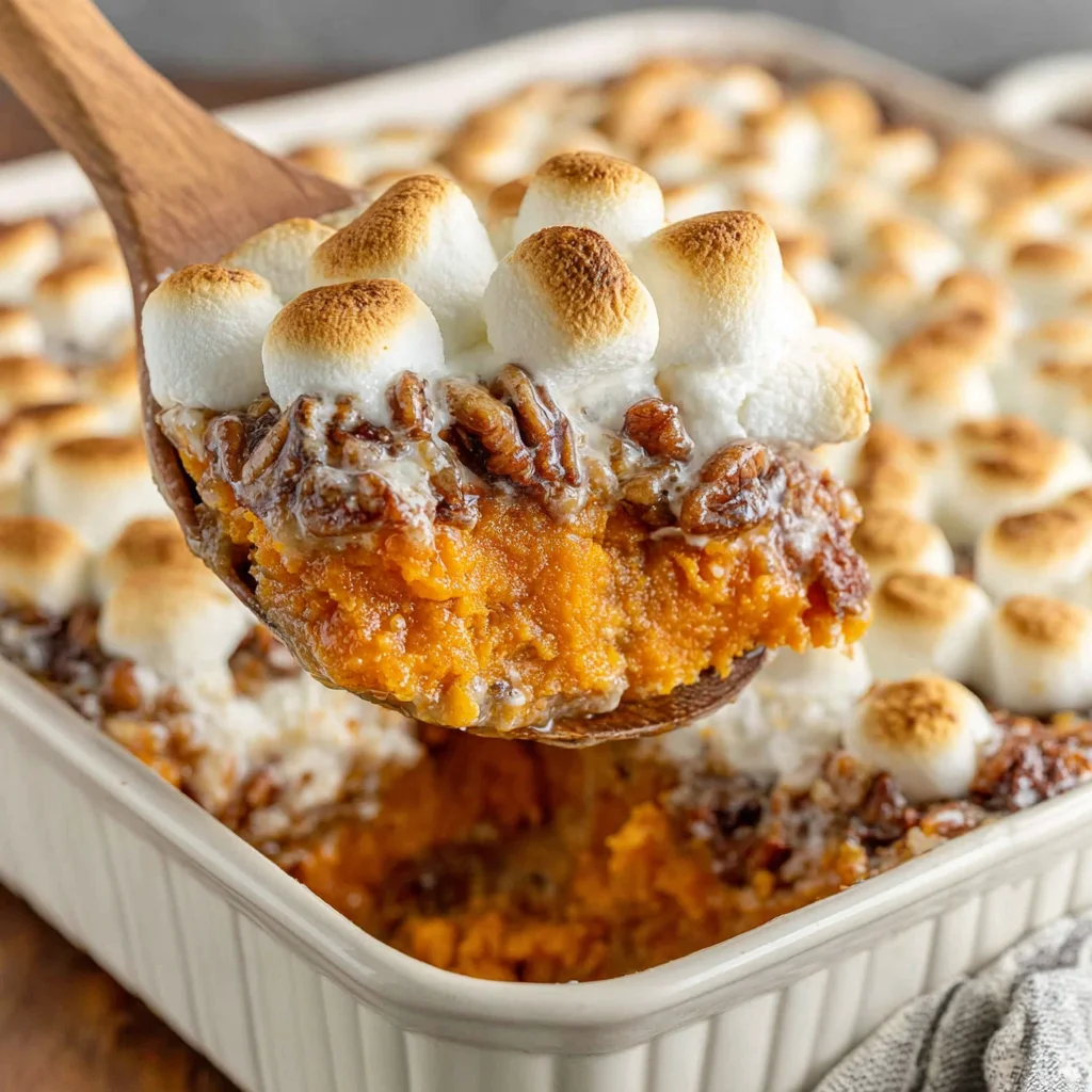 Sweet Potato Casserole with Marshmallows: A Thanksgiving Classic Reimagined