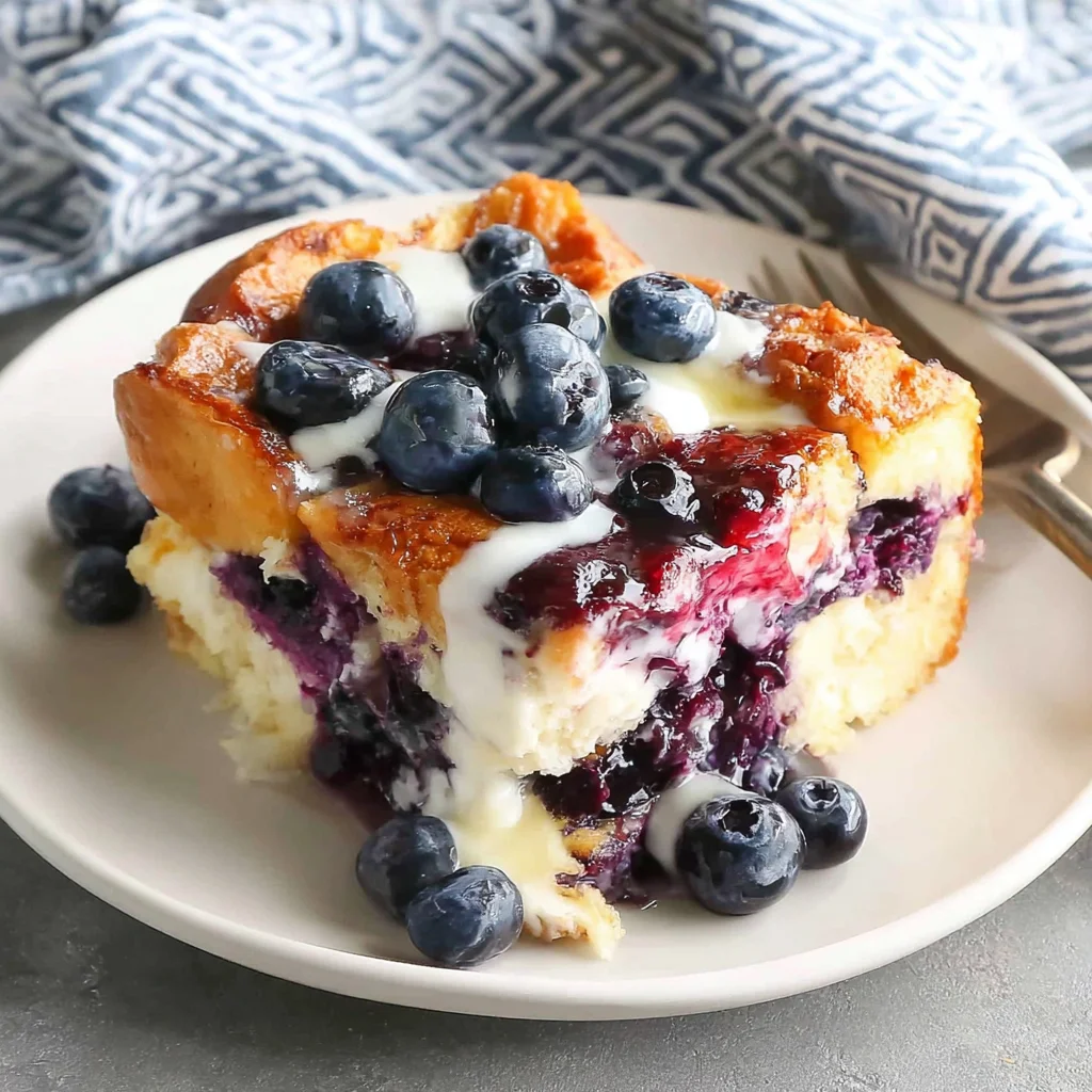 Blueberry French Toast Casserole: The Ultimate Make-Ahead Breakfast Treat