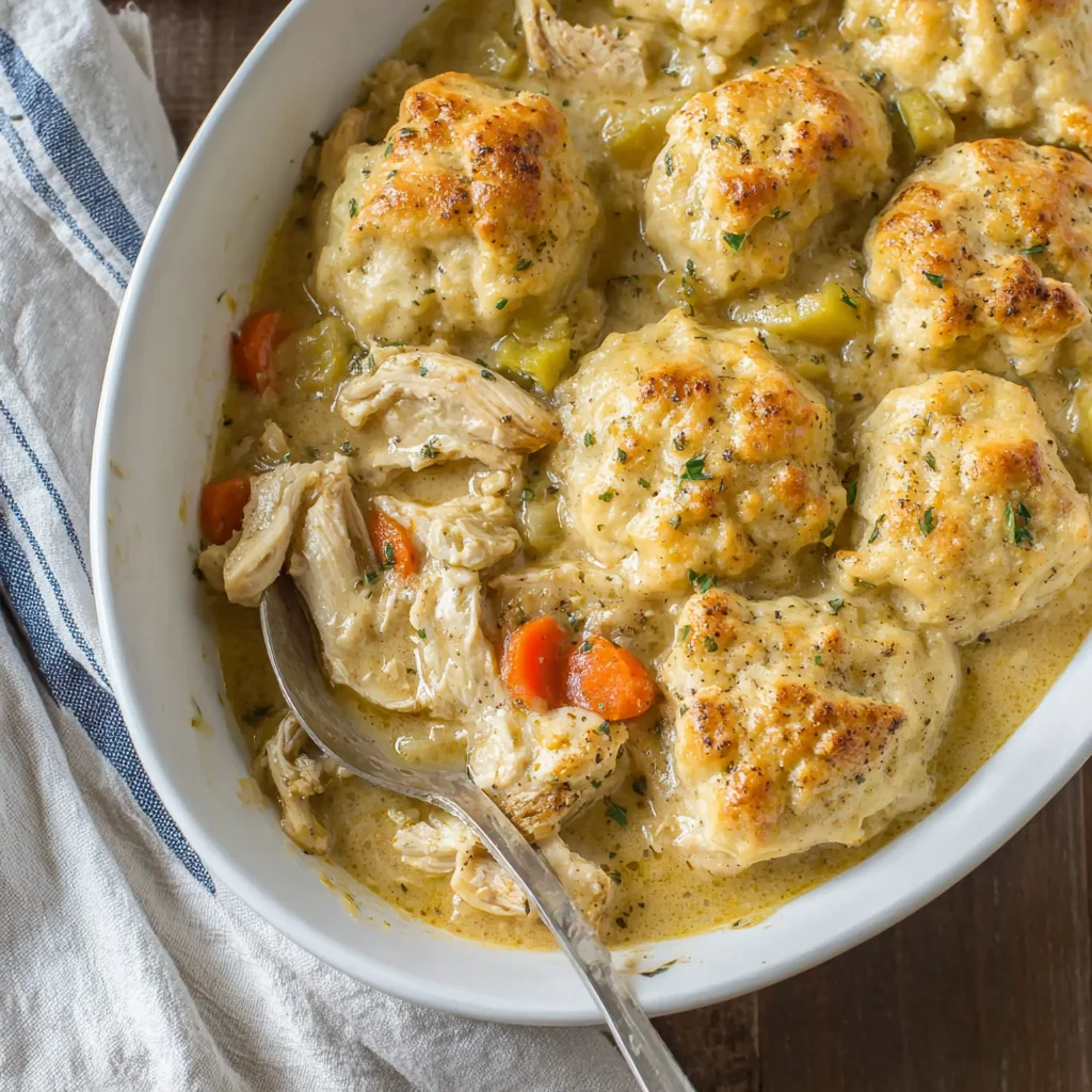 Classic Chicken and Dumplings with Biscuits: The Ultimate Comfort Food Recipe
