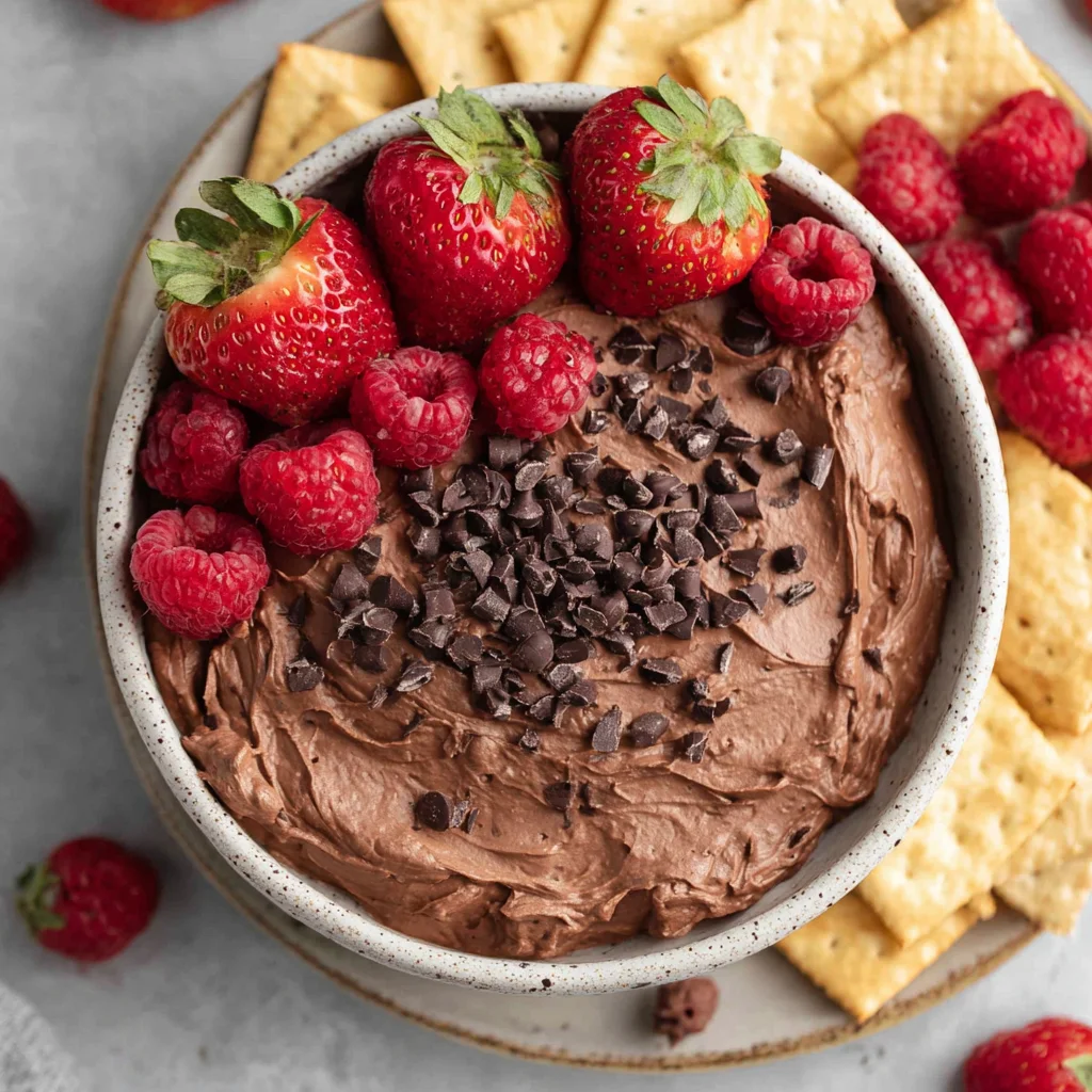 Chocolate Cream Cheese Fruit Dip: The Ultimate Decadent Dessert Dip Recipe