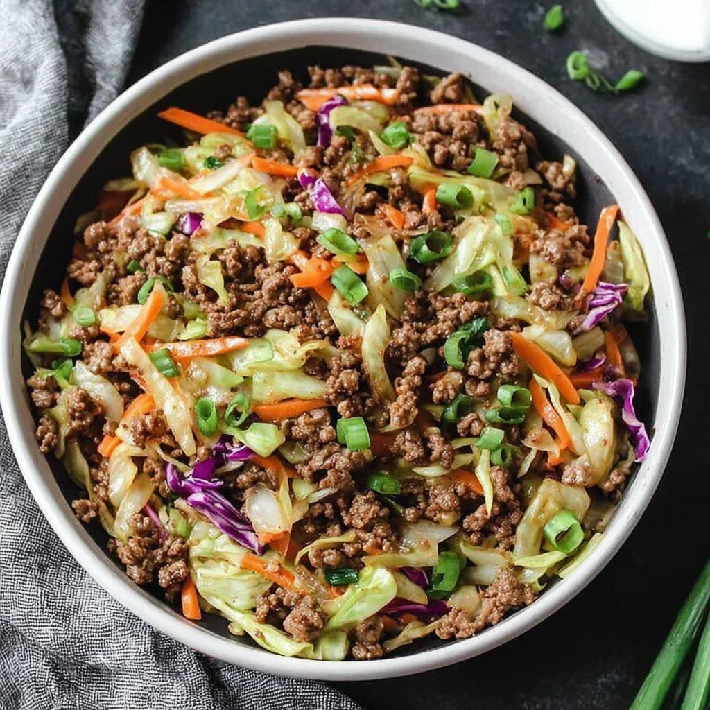The Ultimate Recipe for a Quick and Healthy High Protein Egg Roll In A Bowl