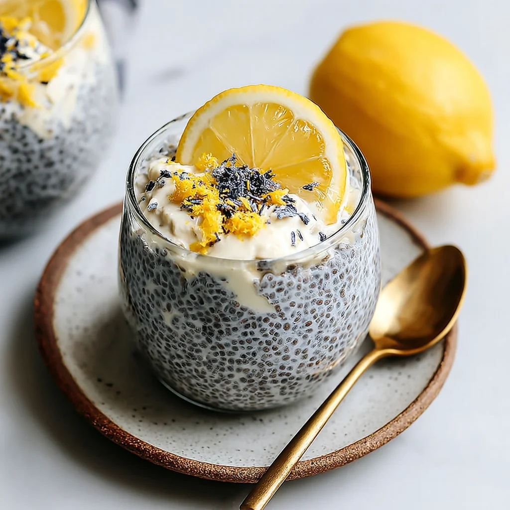 The Ultimate Lemon Cream Chia Pudding: Bright, Creamy, and Healthy