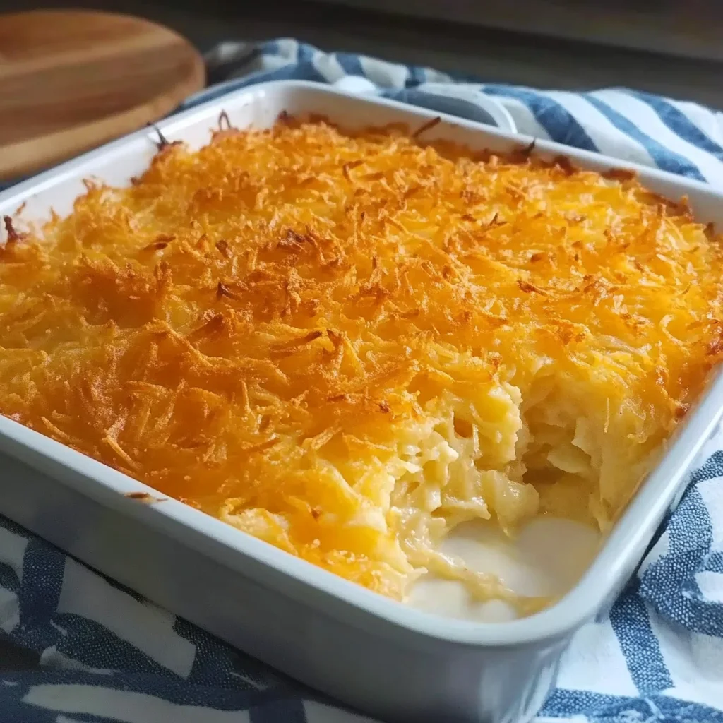 Cracker Barrel Hashbrown Casserole Recipe (Comfort Food Classic!)