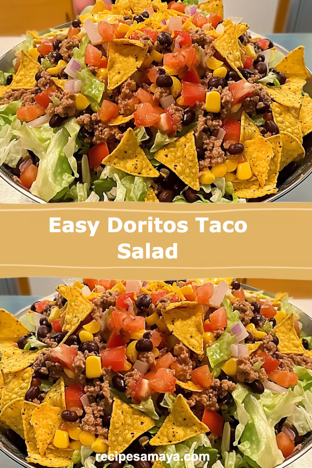 Easy Doritos Taco Salad Recipe: Quick, Crunchy & Full of Flavor for Any Occasion!