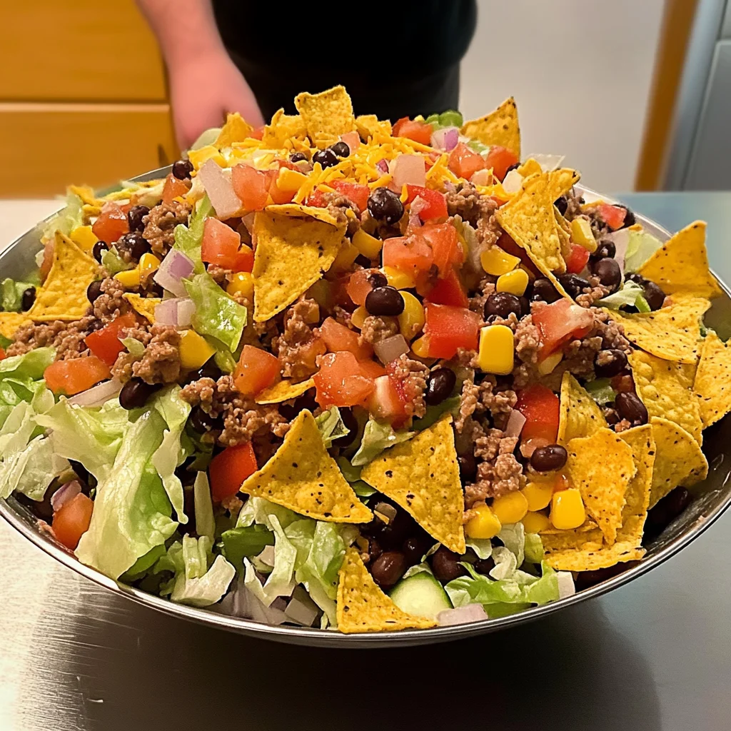 Easy Doritos Taco Salad Recipe