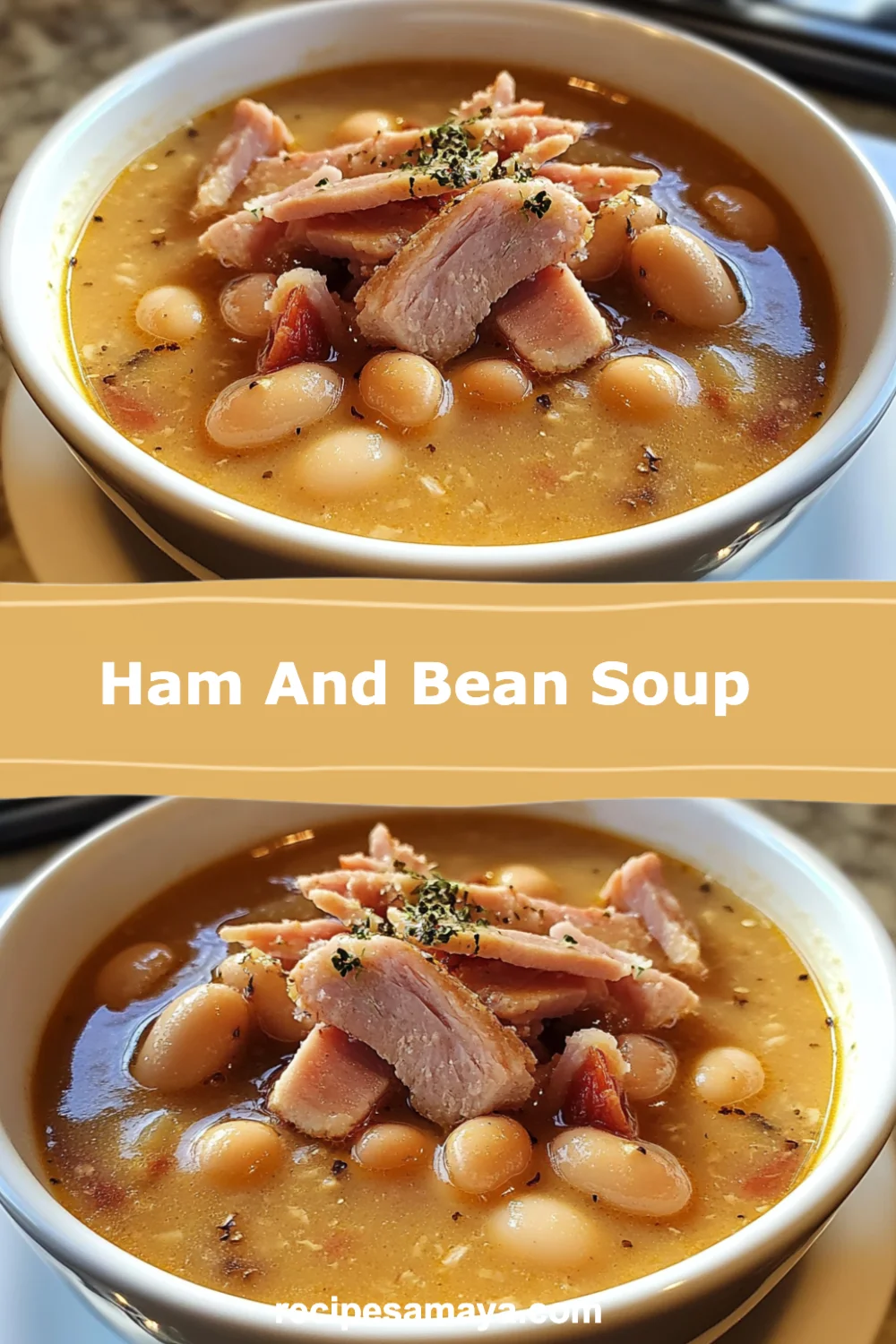 Warm Your Soul with This Hearty Ham and Bean Soup Recipe Perfect for Chilly Days!
