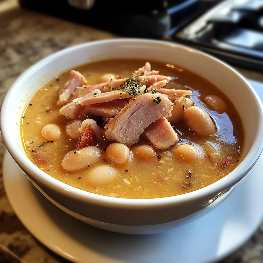 Hearty Ham and Bean Soup Recipe