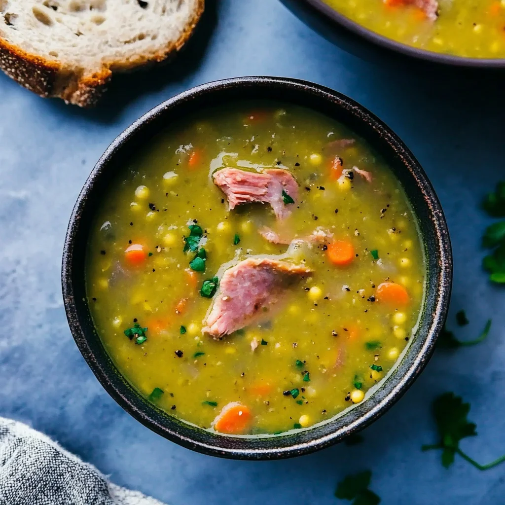 Hearty Split Pea Soup Recipe (Comforting and Nutritious!)