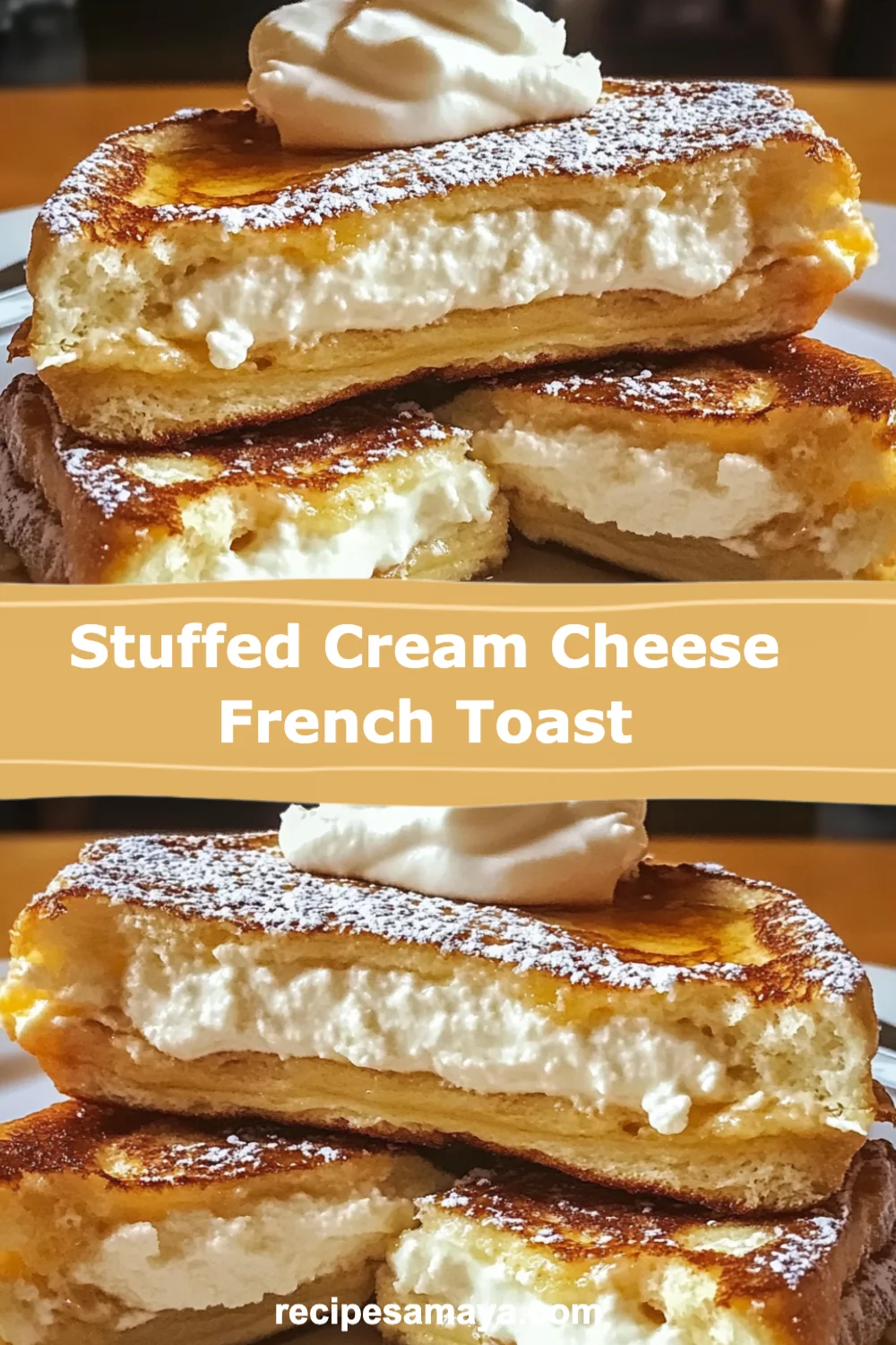 Indulge in Decadence: Try This Irresistible Stuffed Cream Cheese French Toast Recipe!