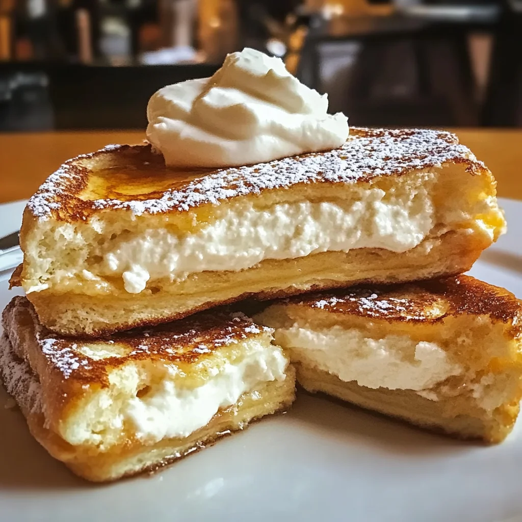 Stuffed Cream Cheese French Toast Recipe (Decadent and Easy!)