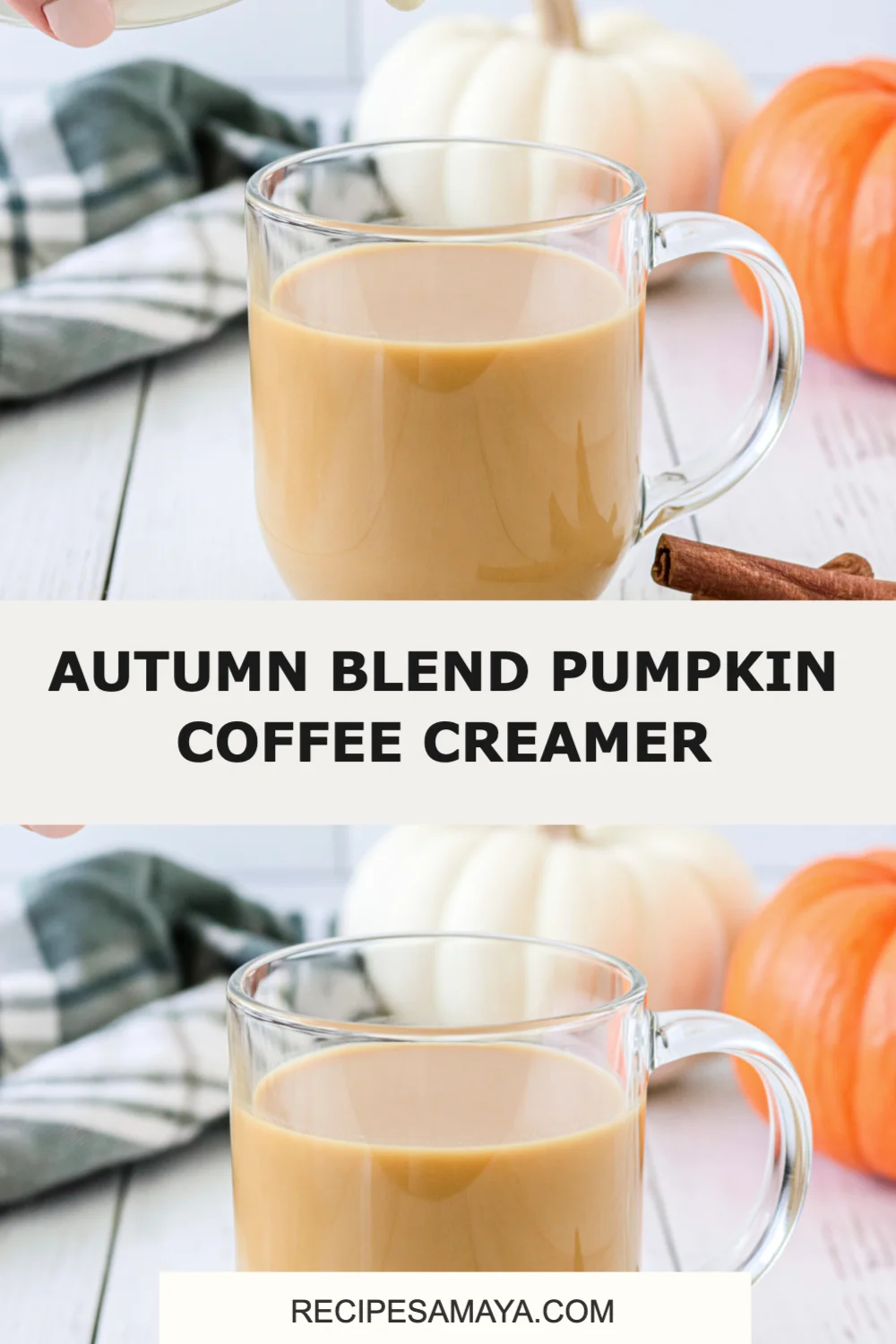 Homemade Autumn Blend Pumpkin Coffee Creamer to Cozy Up Your Mornings This Fall