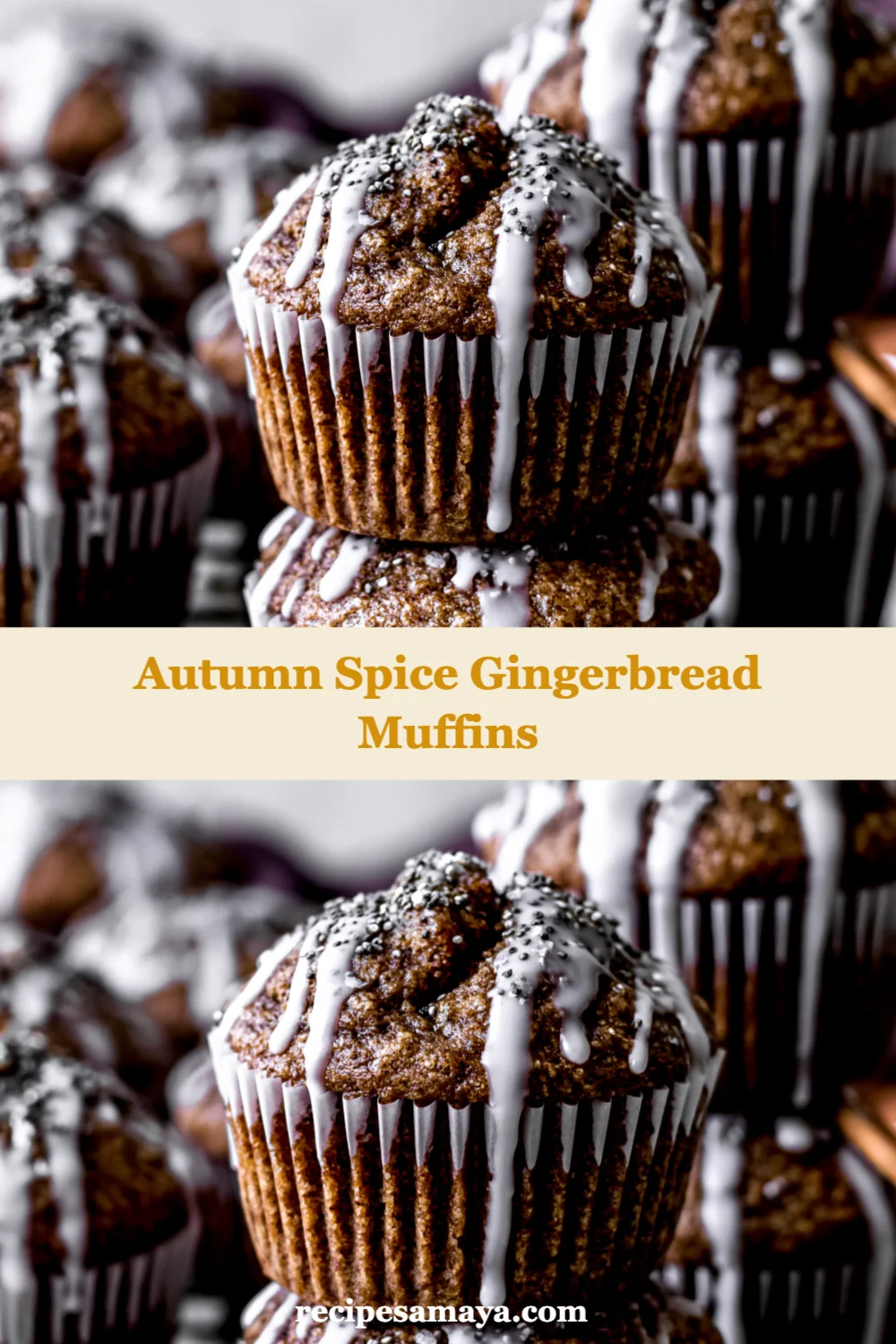 Cozy Up with Autumn Spice Gingerbread Muffins for a Perfect Fall Treat!