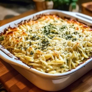 Basil Pesto and Parmesan Baked Orzo Recipe