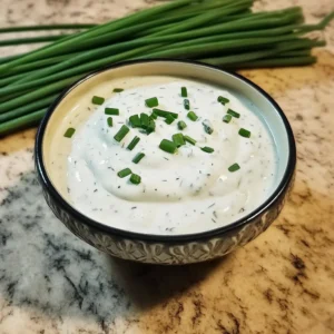 Chive and Onion Horseradish Cream Sauce Recipe