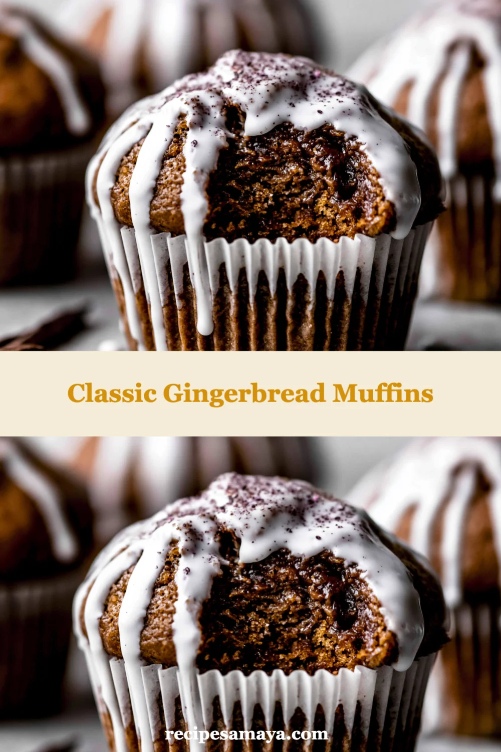 Delight in Homemade Classic Gingerbread Muffins This Holiday Season!