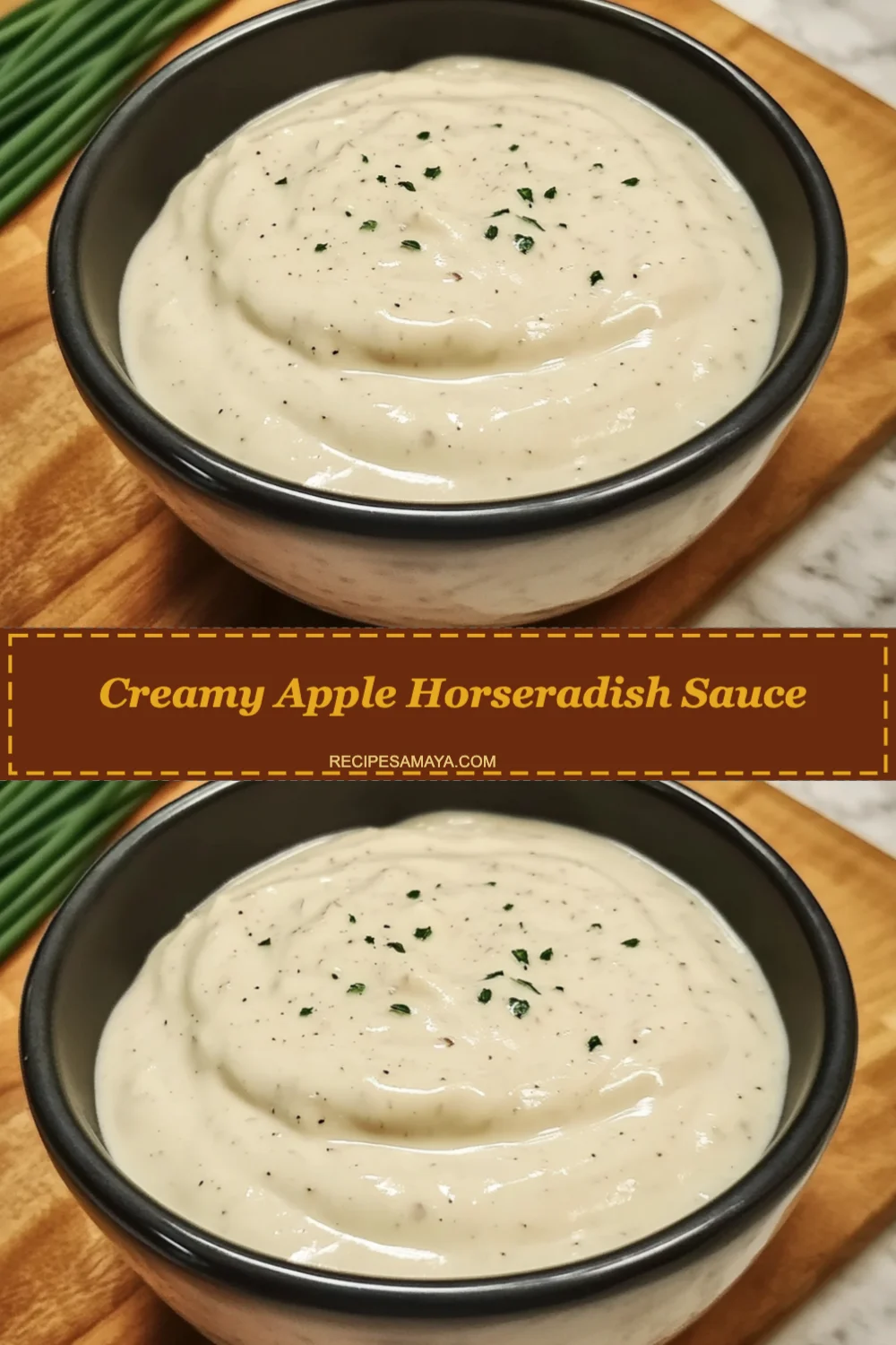 Elevate Your Meals with Creamy Apple Horseradish Sauce - A Must-Try Recipe!