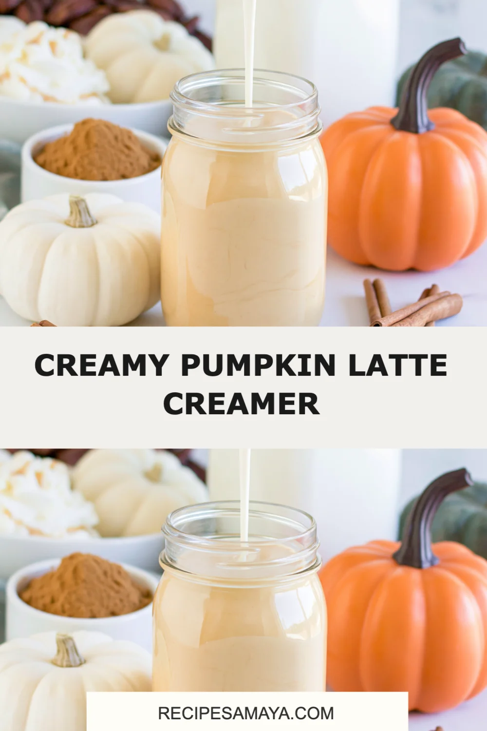 Delight in Autumn with Homemade Creamy Pumpkin Latte Creamer Recipe!