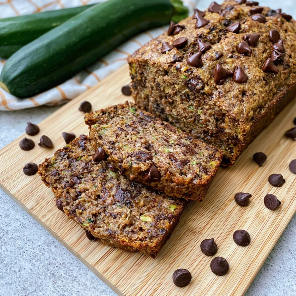 Easy Chocolate Chip Zucchini Bread Recipe