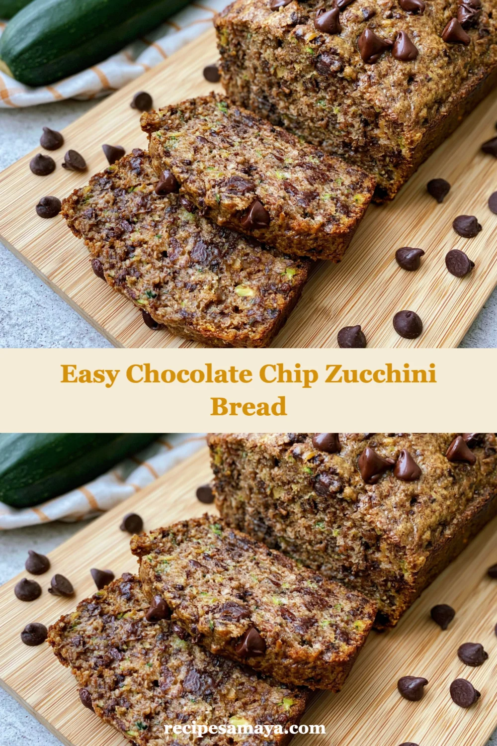 Irresistibly Easy Chocolate Chip Zucchini Bread Recipe You’ll Love to Bake!