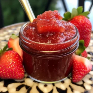 Easy Strawberry Rhubarb Jam Recipe