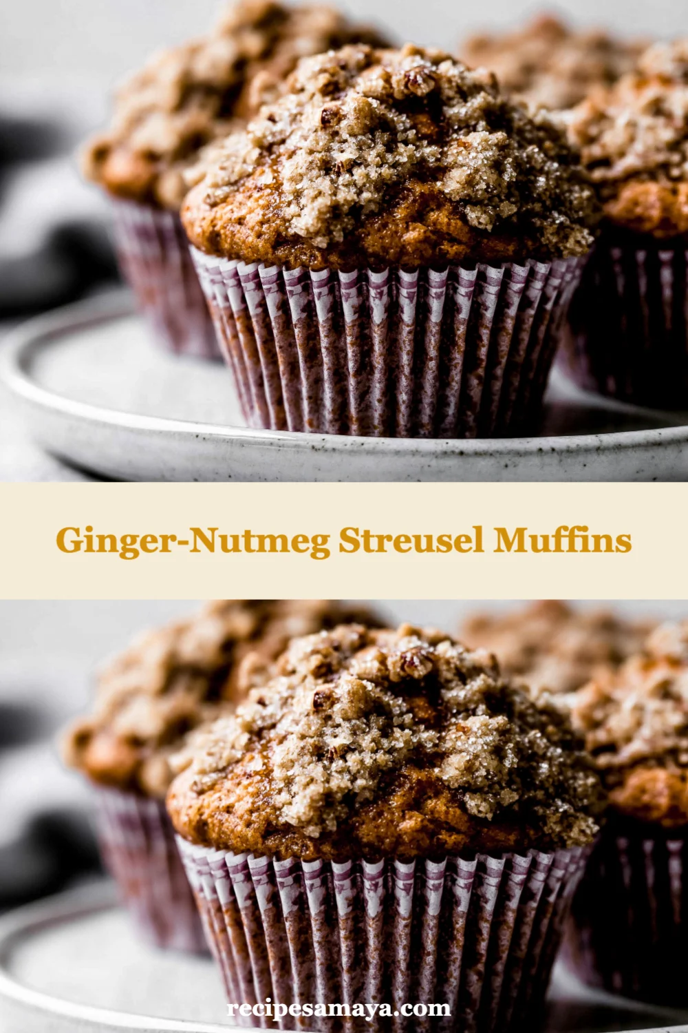 Delightful Ginger-Nutmeg Streusel Muffins: A Cozy Treat for Any Season!